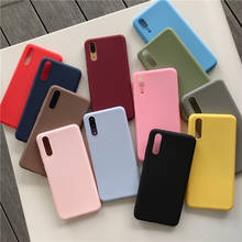 Funda de teléfono de Color caramelo mate para Xiaomi Redmi 9A 9C Note 9 9S 8 8T 7 6 5 4 Pro Max 8A 7A 6A 5A 4A 4X, funda de silicona suave de TPU 2024 - compra barato