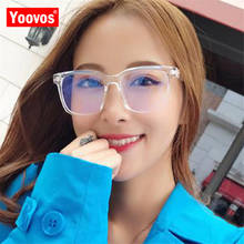 Yoovos Square Glasses Women 2021 Retro Glasses Frame Retro Eyeglasses Women/Men Luxury Rimless Okulary Optical Gafas De Hombre 2024 - buy cheap