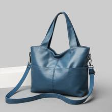 Женская сумка через плечо, модная сумка-мессенджер, новинка 2021, роскошная женская сумка, большая сумка, винтажная сумка, большая сумка 2024 - купить недорого