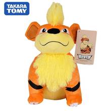 TAKARA TOMY Super Kawaii Pokemon 25cm Growlithe Plush Toys Dolls Cute Anime Soft Stuffed Christmas Toys for Children Kids 2024 - buy cheap
