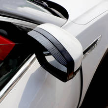 Exterior do carro espelho chuva protecetion capa espelho retrovisor decoração exterior adesivo acessórios para jaguar F-PACE estilo do carro 2024 - compre barato