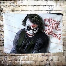 JOKER Hollywood Movie Tapestry Wall Hanging Flag Banner Wall Cloth Tapestries Wall Art Tapestry Macrame Wall Carpet Wall Decor 2024 - buy cheap