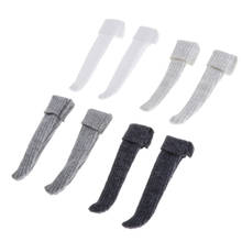 4 Pairs 1/6 Knee Socks Stockings - Fashion Dress Up Accessories for 1/6 BJD Blythe Azone Licca Dolls Outfits Replacement 2024 - buy cheap