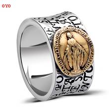 Мужское кольцо из стерлингового серебра 925 пробы, бесплатная доставка 2024 - купить недорого