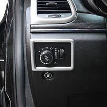 ABS головной светильник тумана светильник отрегулировать кнопка включения прибора Панель Накладка для Jeep Grand Cherokee 2014 2015 2016 2017 2018 2024 - купить недорого