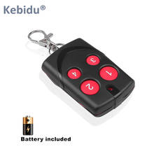 Kebidu 433MHZ Remote Control Garage Gate Door Opener Remote Control Duplicator Clone Cloning Code Car Key Fob 2024 - buy cheap