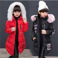 Jaqueta infantil com capuz, de alta qualidade, outono inverno, casaco para meninas, roupa externa, casaco para crianças 2024 - compre barato