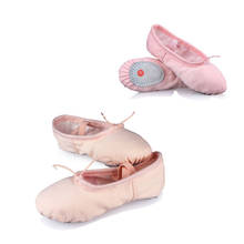 Professional Child Girls Kids Cotton Canvas Soft  Ballet Dance Practice Shoes Gym балетки Ballet Slippers 2024 - buy cheap