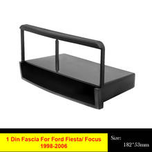 1Din Car Radio Stereo Frame Fascia For Ford Fiesta/ Focus 1 1998 - 2006 DVD Player Panel Mounting Dash Installation Bezel Trim 2024 - buy cheap