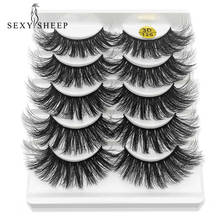 5 Pairs 3D Eyelashes Soft False Eyelashes Fluffy Delicate Eye Lashes Eyelashes Extension Natural Thick Eye Makeup Extension Tool 2024 - buy cheap