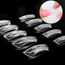 100/50/100pcs Long Fake Nails False Nail Finger Extension ail Art Tips Clear White Natural  Full Cover for Manicure 2024 - buy cheap