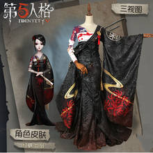 Anime Identity V Michiko Gorgeous Dress Fishtail Chinese Cheongsam Sexy Uniform Full Set Cosplay Costume Halloween Free Shipping 2024 - buy cheap