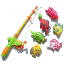 Детская Магнитная рыболовная игра, рыбная игрушка, магнитная игра, детская рыболовная игрушка, упражнение для тренировки тела, костюм, подарок для детей 2024 - купить недорого