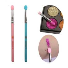 3Pcs Silicone Head Cosmetics Makeup Brush Set Lips Eyeshadow Makeup Brush Plastic Handle Eye Shadow Lip Applicator Brush Tool 2024 - buy cheap