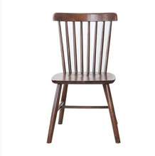 Cadeira de jantar estilo nórdico, cadeira de madeira sólida, minimalista, para cafeteria e lazer 2024 - compre barato