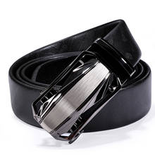 Men High Quality Genuine Leather Belts Fashion Alloy Automatic Buckle Cowhide Leather Belt Luxury Men Cowskin Strap DiBanGu 2024 - buy cheap