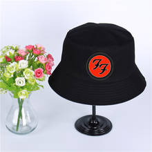 Fashion hat Foo Fighter Logo Summer Hat Women Mens Panama Bucket Hat Foo Fighter Design Flat Sun Visor Fishing Fisherman Hat 2024 - buy cheap