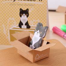 50pcs/Lot Korean Stationery Cute Cat Memo Pad Sticky Note Paper Scrapbooking Writing office school stationery supplies 2024 - buy cheap
