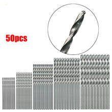 50/40Pcs HSS High Speed Steel Drill Bits Set Tool High Quality Power Tools Set Accessories For  Rotary Tool 0.6/1/1.5/2/2.5/3mm 2024 - buy cheap