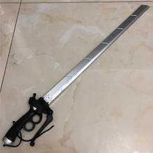 Косплей-меч Леви Аккермана из атаки на титанов, имитация меча из дерева, оружие 2024 - купить недорого