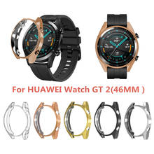 Funda de TPU chapado suave para Huawei Watch GT 2, carcasa protectora para reloj Huawei GT 46mm 2024 - compra barato