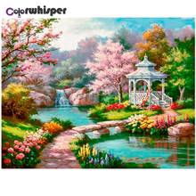 Diamond Painting Full Square/ Round Drill Scenery Bridge Tree Daimond Painting Fantasy Embroidery Picture Cross Stitch 501DP 2024 - buy cheap