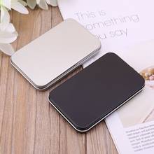 Organizer Case Small metal Tinplate Can Storage Box For makeup  Double Eyelid Sticker money Coin Key  2024 - buy cheap
