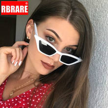 RBRARE New Cat Eye Sunglasses Women Vintage Metal Hinged Sun Glasses Retro Yellow ladies Sunglass  Eyewear Female Shades 2024 - buy cheap