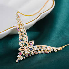 GODKI Royal flower Charms 4PCS Bracelet Ring Necklace Earring Set For Women Wedding Party Cubic Zircon CZ Dubai Bridal Jewelry 2024 - buy cheap