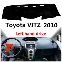 Taijs Left Hand Drive High Polyester Fiber Anti UV Car Dashboard Cover Mat for Toyota Vitz 2005 2006 2007 2008 2009 2010Cover 2024 - buy cheap