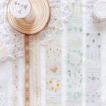 Creative Washi tape pet Transparent Lace Flower tape Scrapbooking Album diy handmade decoration sticker maskingtape paper 2024 - buy cheap