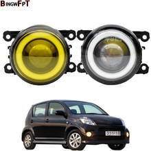 Acessórios para carro 2 peças, luz led de neblina h11, luz diurna de anjo, lâmpada de corrida 12v para daihatsu matéria coo subaru dex 2005-2016 2024 - compre barato