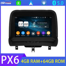 PX6 4+64G 4G SIM Auto Stereo Android 10 Car DVD Multimedia Player For Ford Tourneo Transit Courier 2014-2016 GPS Radio Parrot BT 2024 - buy cheap