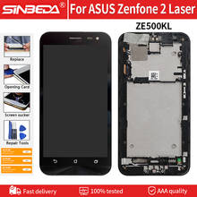 5.0" Original LCD For ASUS Zenfone 2 Laser ZE500KL LCD Display Touch Screen with Frame Digitizer Assembly For ASUS ZE500KL LCD 2024 - buy cheap