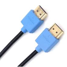 HDMI-compatible Cable 24 Carat Gold Plated Thin Square Head HDMI Version 2.0 HDM 17.8 GBPSCable- High Speed Ethernet 2024 - buy cheap