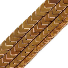 64nby setas de cobre hematita pedra natural 4/6/8/10mm espaçadores artesanais contas soltas para fazer jóias acessórios para pulseiras 2024 - compre barato