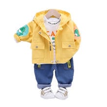 New Spring Autumn Trendy Children Clothes Baby Boys Girls Cartoon Hoodies T Shirt Pants Kids Infant Clothing Toddler Sportswear 2024 - buy cheap