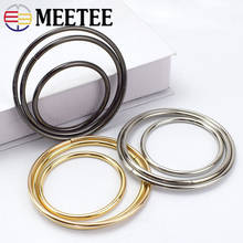 2pcs Meetee O Ring Metal Bag Handle Buckles for Women Handbag Lock Bag Decoration Clasp Handles Connect DIY Bag Part Accessories 2024 - buy cheap