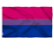Bandeira bisponesa arco-íris decorativa, 90x150cm, decoração de casa, de poliéster, com faixa da paz 2024 - compre barato