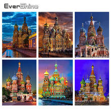 Evershine Diamond Embroidery Scenery Full Square Diamond Painting Kit Rhinestone Cross Stitch Mosaic Crafts Home Decor 2024 - buy cheap