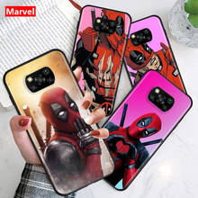Супергерой Marvel Мстители Дэдпул для Xiaomi Poco C3 M3 M2 X3 NFC X2 F3 F2 F1 Mi Play Mix 3 A3 A2 Lite Pro черный чехол для телефона 2024 - купить недорого