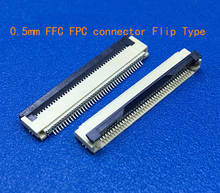 100pcs FFC / FPC connector 0.5mm 4 Pin 5 6 7 8 10 12 14 16 60P Drawer Type Ribbon Flat Connector Top upper lower Contact 2024 - buy cheap