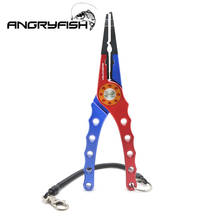 ANGRYFISH L2 Aluminum Fishing Tool Split Ring Cutters Fishing Hooks Remover Fishing Clamp Tackle Blue/Silver 2024 - buy cheap