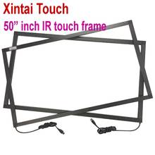 Xintai Touch 15 points 50" Infrared multi touch screen frame panel kits / High quality with competitive price 2024 - buy cheap