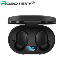 A6L TWS Bluetooth 5.0 Wireless Earphones LED Display Automatic Pairing Headset IP67 Waterproof Stereo Noise Reduction PK A6S 2024 - buy cheap