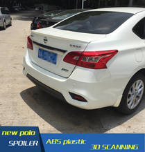 Spoiler traseiro para nissan sentra 2015-2017, spoiler traseiro em abs 2024 - compre barato