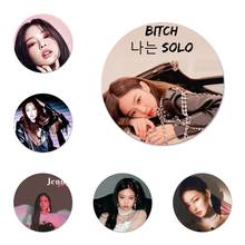 solo JENNIE Badge Brooch Pin Accessories For Clothes Backpack Decoration gift 2024 - buy cheap