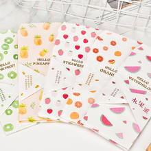 10pcs/lot Creative Small Fresh Fruit Pie Envelope 5 Sheets Into Random Office School Supplies 2024 - buy cheap