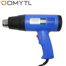 Hot Air Gun 1600W Handheld LCD Adjustable Constant Temperature Film Blowing Blow Dryer 110V 220V Repair Desoldering Station DIY 2024 - buy cheap