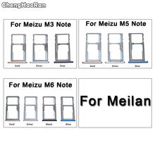 ChengHaoRan For Meizu M3 M5 M6 Note SIM Card Tray Holder Micro SD Card Slot Adapter Replacement For Meilan 3 5 6 2024 - buy cheap